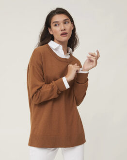 Lizzie Cotton Cashmere Sweater