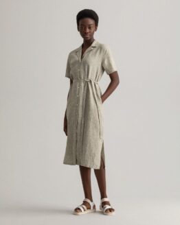 GANT linen dress green 1