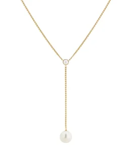 Edblad Globe Y-Necklace Maxi Gold