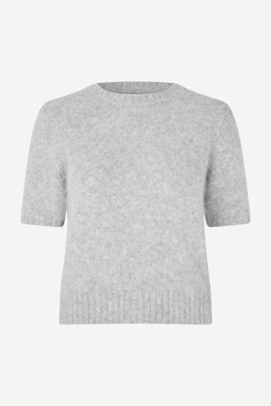 Samsøe Samsøe SAJEANNE TOP Light Grey Mel. - Bild 2
