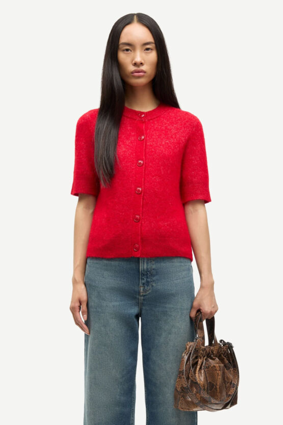 Samsøe Samsøe SANOURA SS CARDIGAN Haute Red - Bild 2