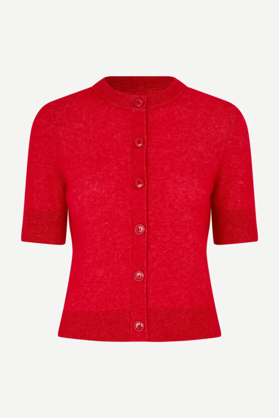 Samsøe Samsøe SANOURA SS CARDIGAN Haute Red